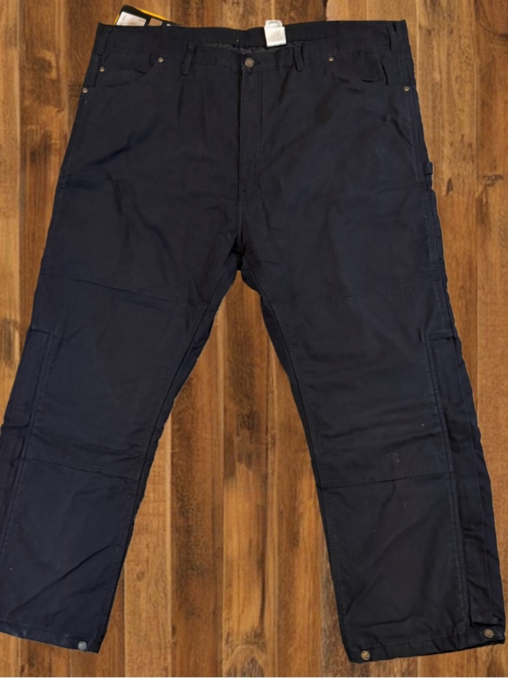 BERNE Workwear Cargo Pants 42x32 NWT Insulated Black Utility Work Pants - Picture 4 of 9